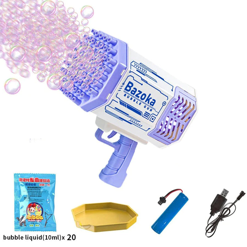 Lança Bolhas de Sabão Brinquedo BazooKa