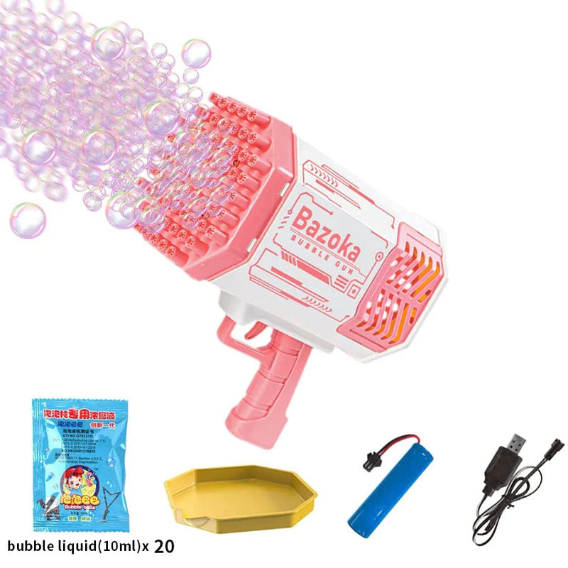 Lança Bolhas de Sabão Brinquedo BazooKa